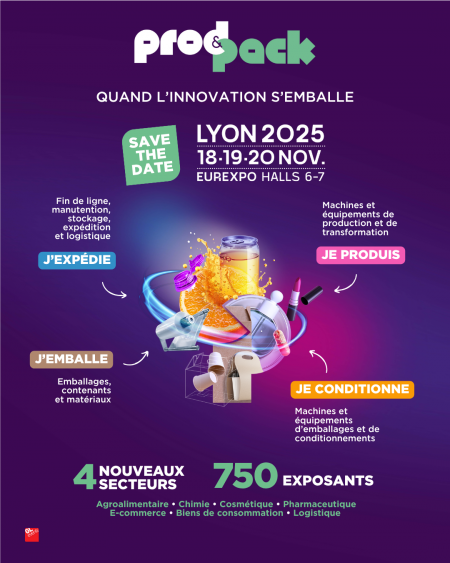 Rencontrons-nous au Salon Prod&Pack de Lyon